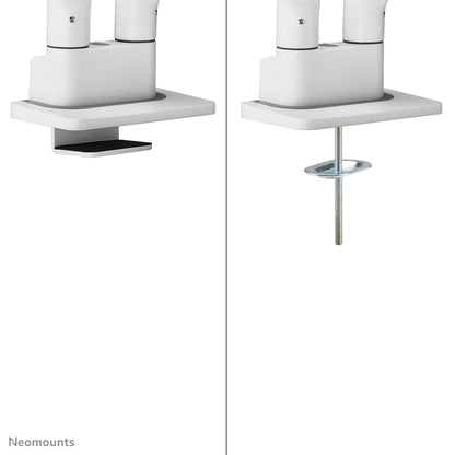 Neomounts DS70S-950WH2 Monitor arm 17-35" - gas spring - Topfix - 180°-stop