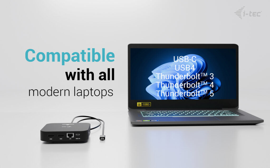 i-tec Power Delivery W USB-C Docking Station 100W (IDOCKPD)