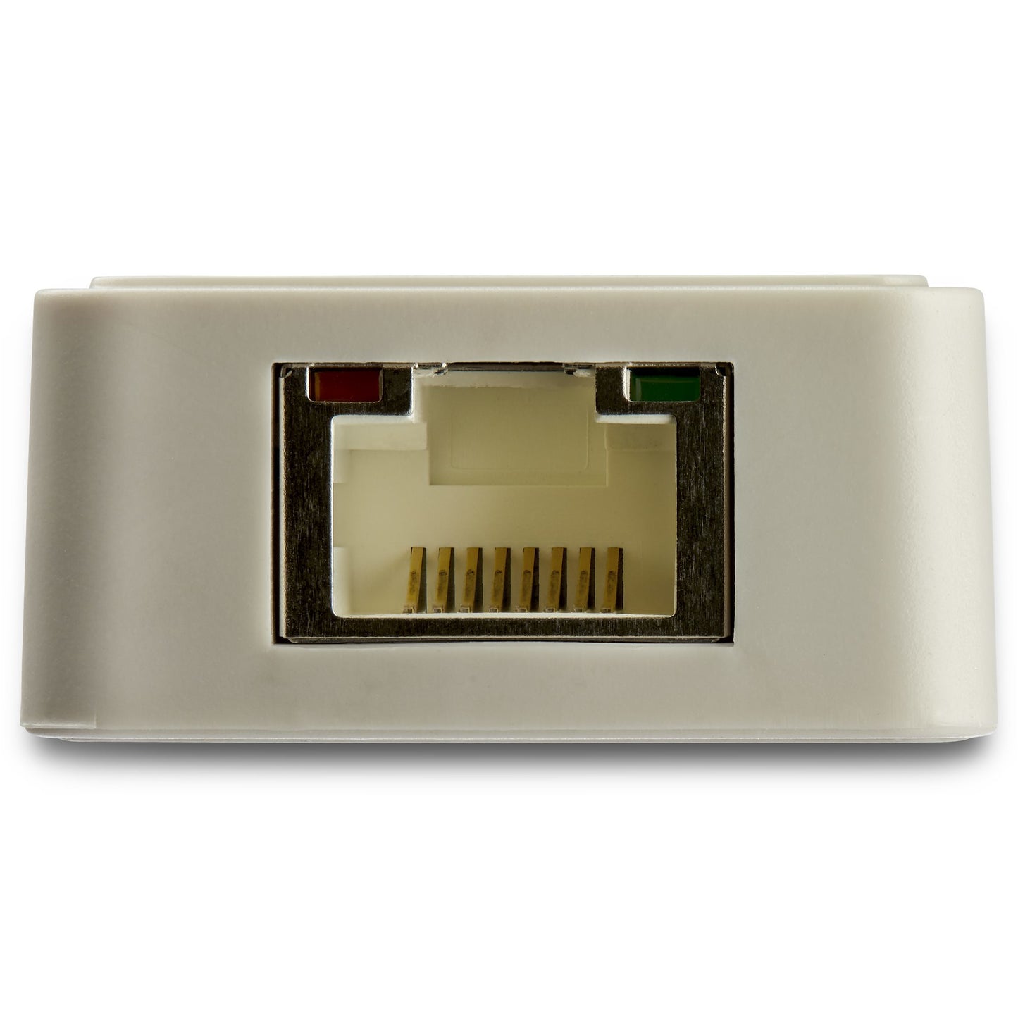 StarTech.com USB C to Gigabit Ethernet Adapter w/USB A Port - White 1Gbps NIC USB