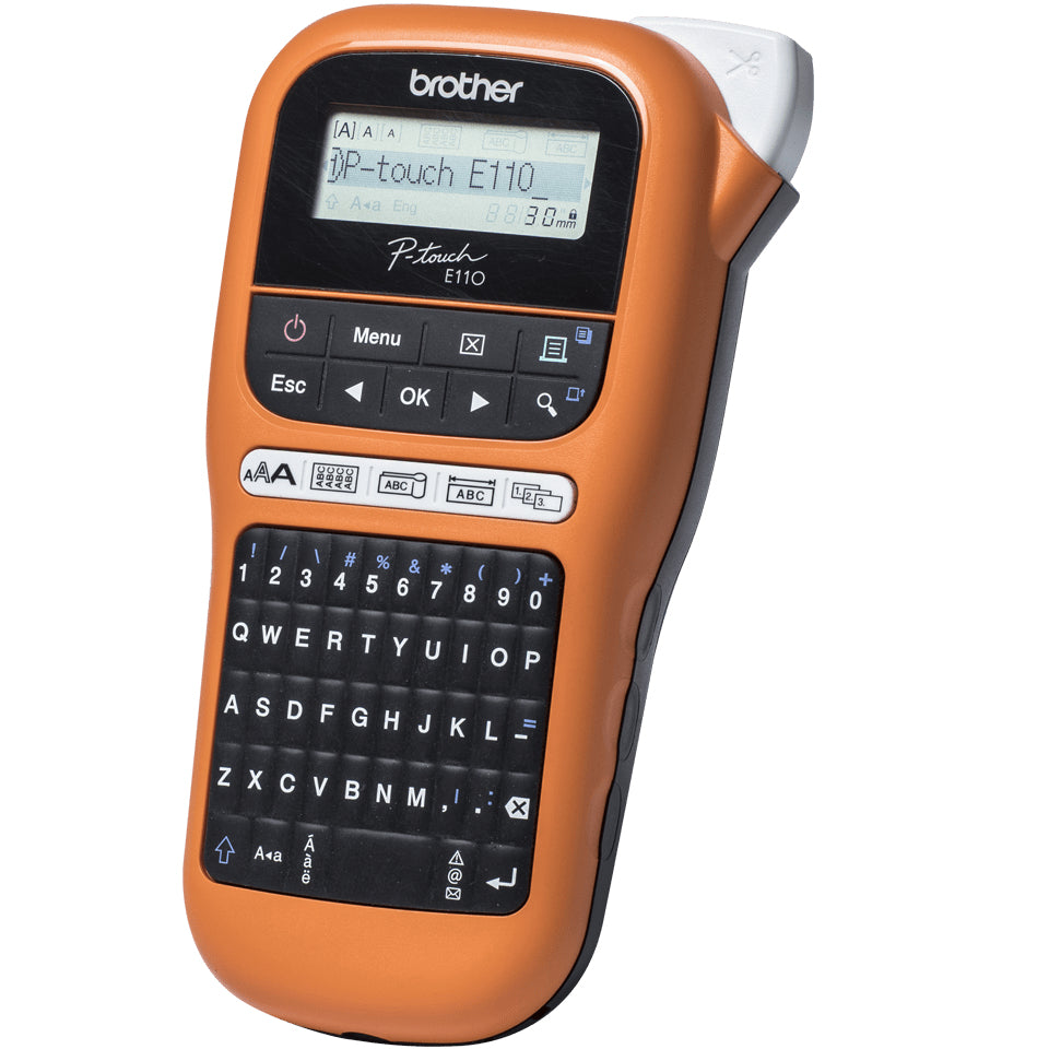 Brother PTE110VPYP1 label printer 180 x 180 DPI 20 mm/sec TZe QWERTY