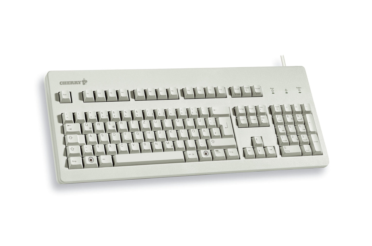 CHERRY G80-3000 SWITCH Wired Keyboard UK (Black)