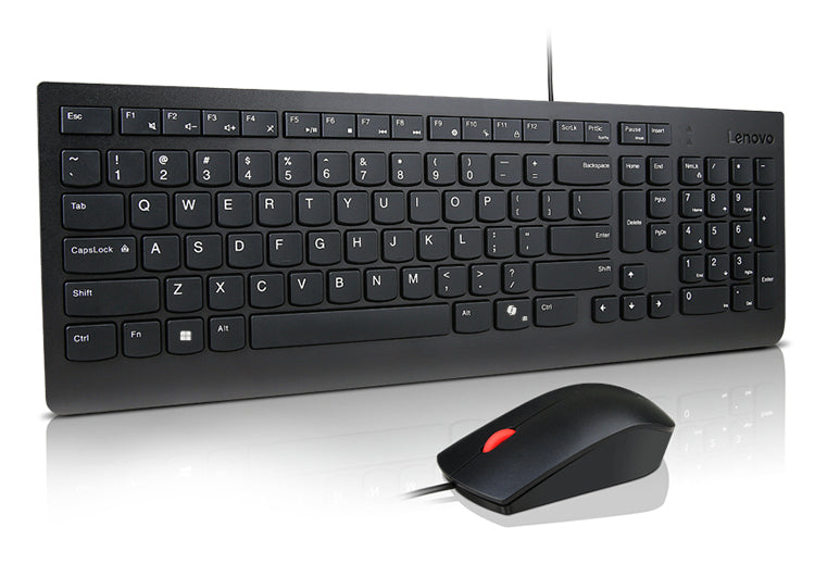 Lenovo KB MICE_BO Essencial Wired Keyboard & Mouse Combo UK