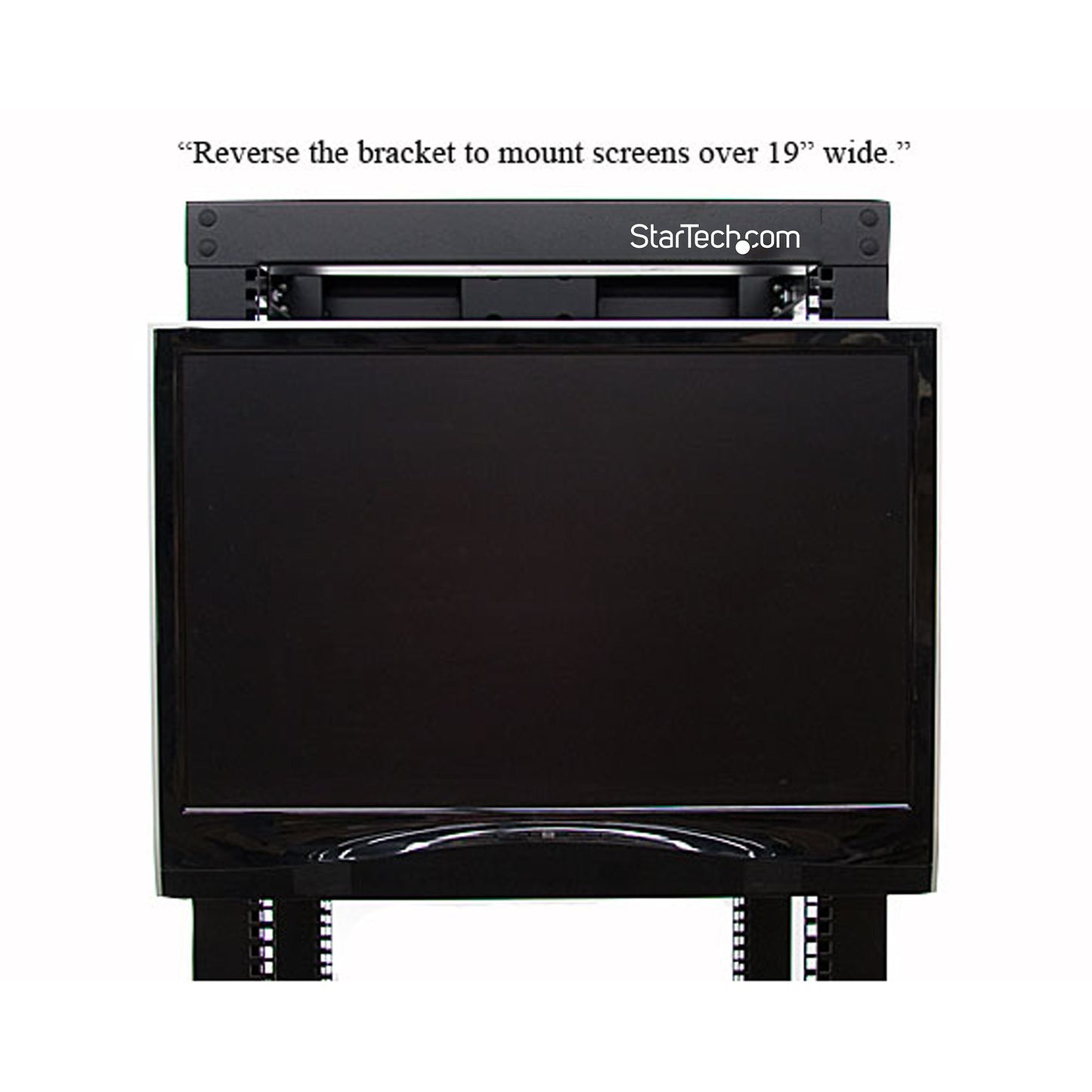 StarTech.com 4U Universal VESA LCD Monitor Mounting Bracket for 19-inch Rack or