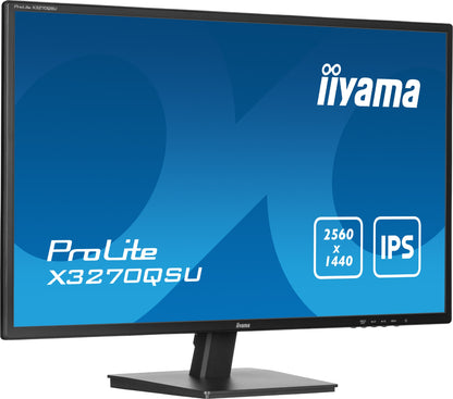 iiyama ProLite X3270QSU-B1 31.5" QHD IPS 100Hz Monitor