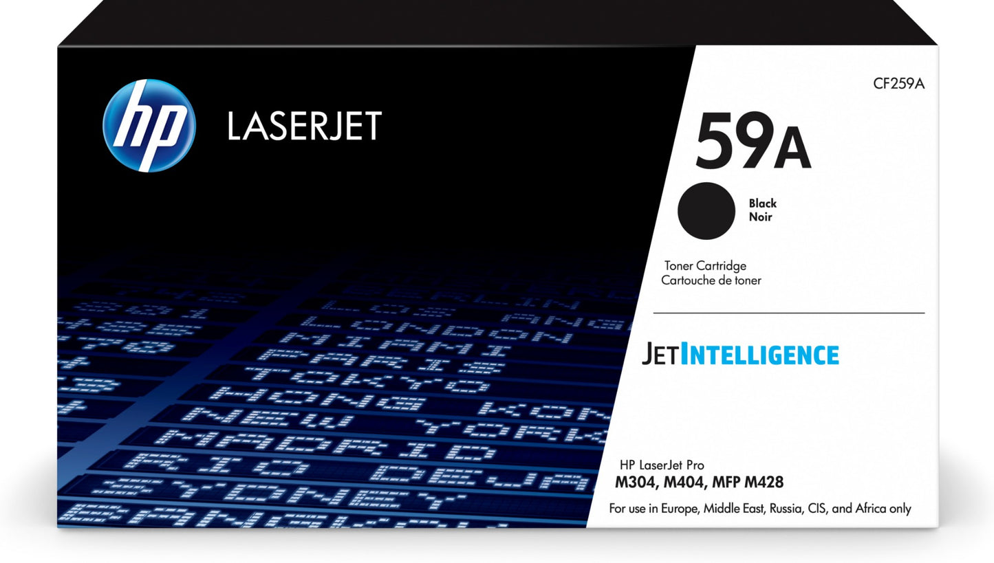 HP CF259A/59A Toner Cartridge (3K pages, HP LaserJet Pro M 304)