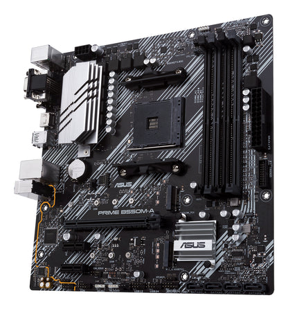 ASUS Prime B550M-A/CSM AMD B550 Socket AM4 micro ATX Motherboard