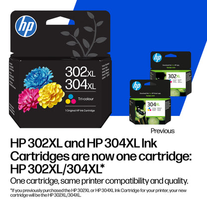 HP B7RT6AE/302/304 Color Ink Cartridge (100 pages)