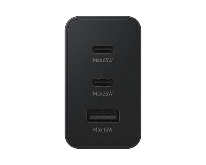 Samsung 65W Trio Universal Power Adapter Black Indoor Charger