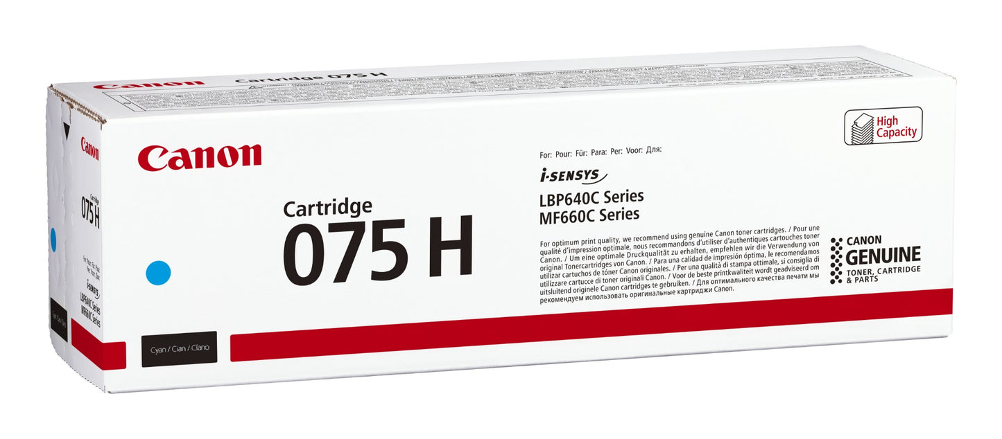 Canon 6368C002/075H Cyan Toner Cartridge (2.5K pages, Canon i-SENSYS LBP-640)