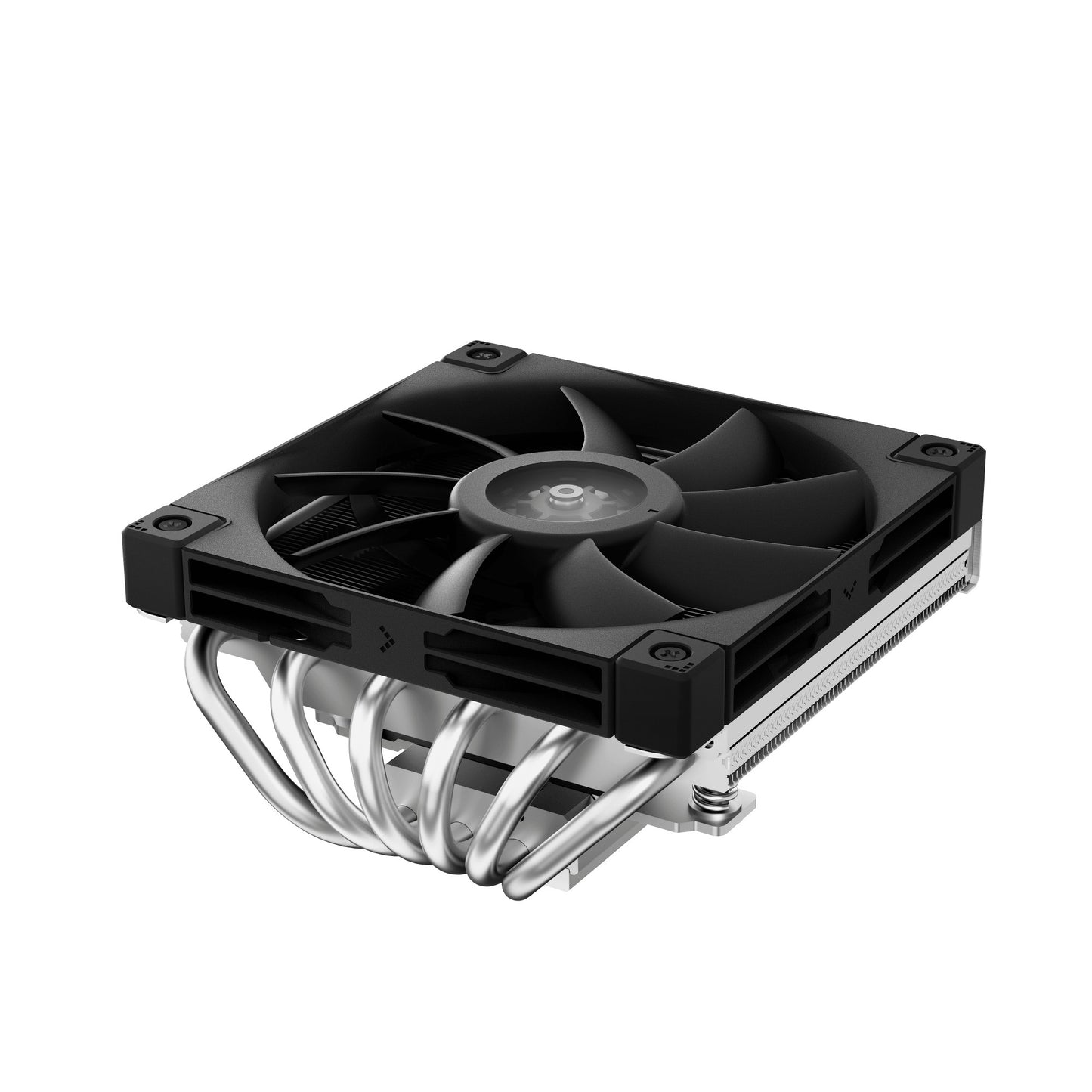 DeepCool AN600 Processor Air cooler 12 cm Aluminium, Black 1 pc(s) Cooling