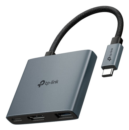 TP-LINK UH3020C interface hub USB Type-C 5000 Mbit/s Grey