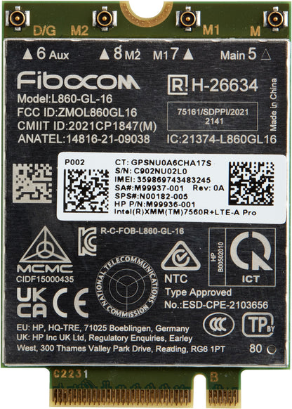 HP XMM 7560 R+ LTE-Advanced Pro WWAN Hub