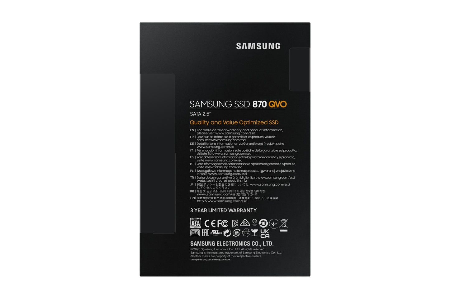 Samsung MZ-77Q1T0BW 1TB 2.5" SATA SSD