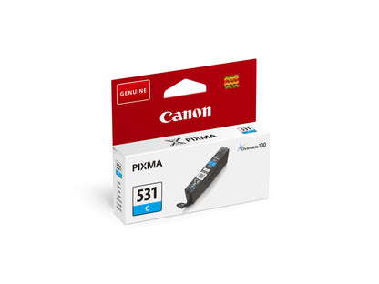Canon 6119C001/CLI-531C Cyan Ink Cartridge (515 pages, Canon Pixma TS 8750)