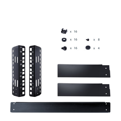 StarTech.com 2-Post 4U Desktop Server Rack, Small Open Frame 19in Computer Rack