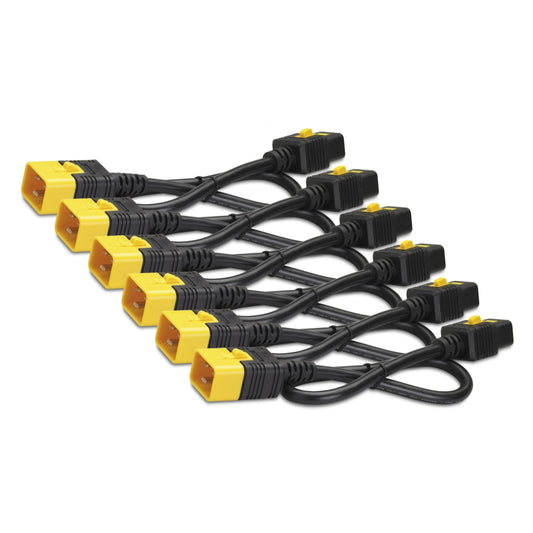 APC Power Cord Kit (6 ea), Locking, C19 to C20, 1.2m Cable