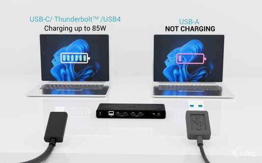 i-tec Universal Display + USB-C Docking Station 85W