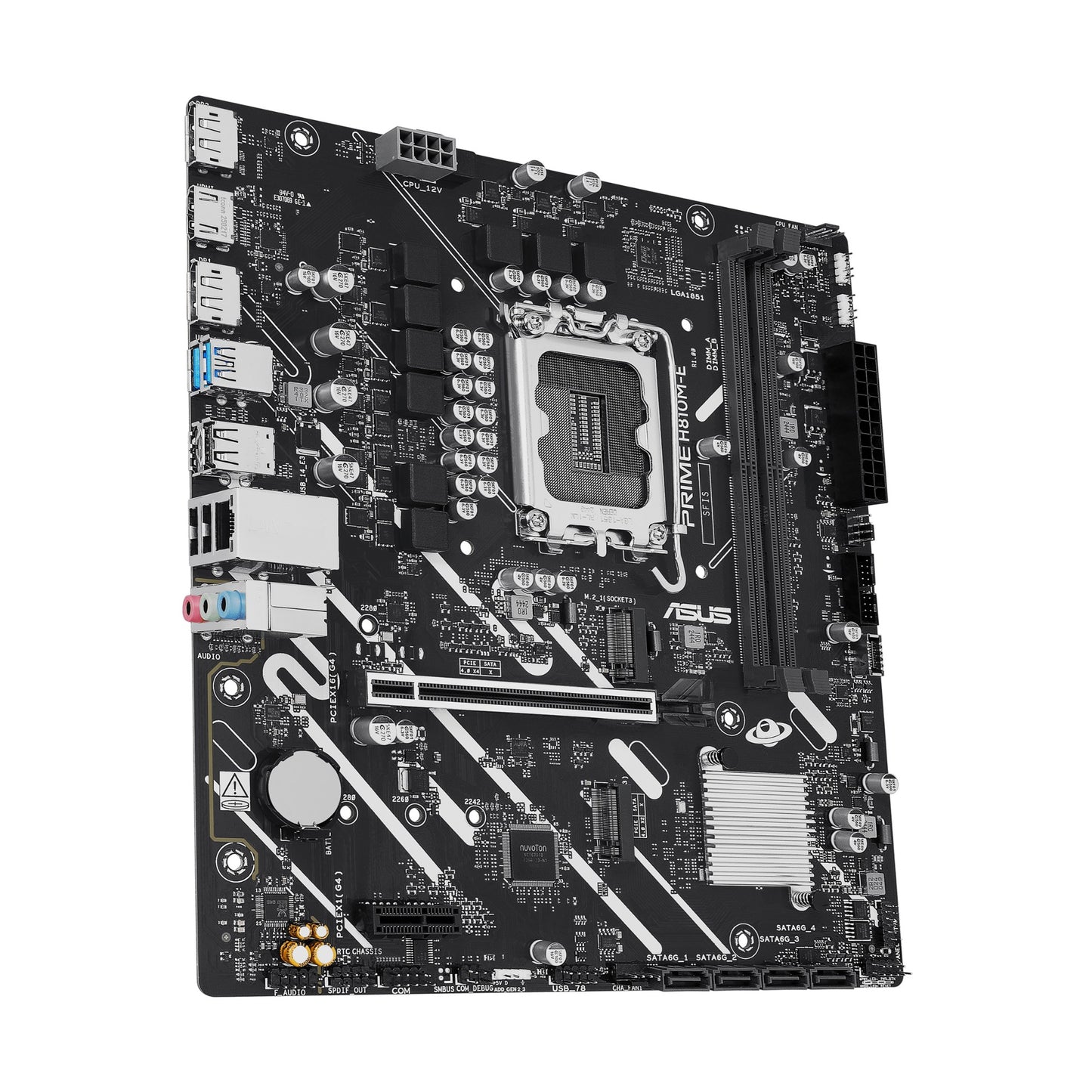 ASUS PRIME H810M-E-CSM Intel H810 LGA 1851 (Socket V1) micro ATX Motherboard