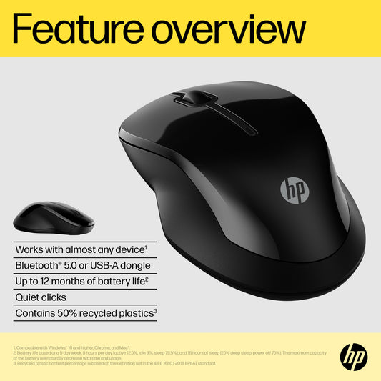 HP 250 Dual Wired Mouse