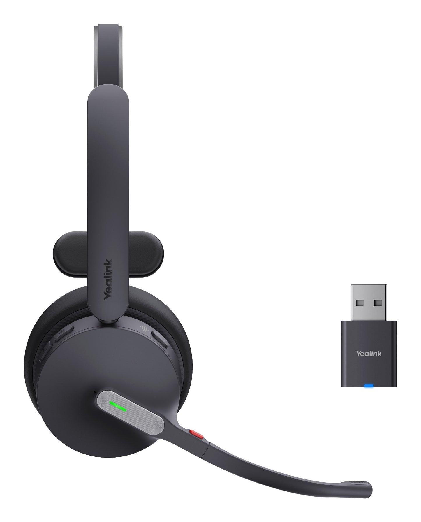 Yealink WH64 Hybrid Mono UC Headset Wireless Head-band Office/Call center Micro-USB