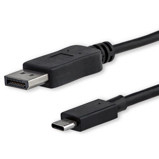 StarTech.com 6ft (1.8m) USB C to DisplayPort 1.2 Cable 4K 60Hz - USB-C to