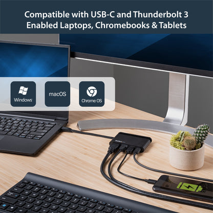 StarTech.com Multiport Adapter Portable Thunderbolt 3 Docking Station