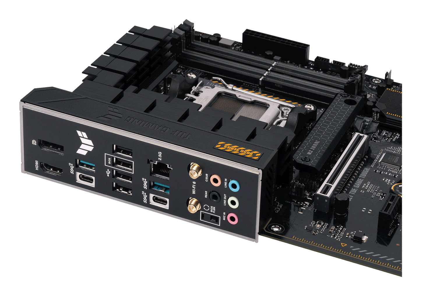 ASUS TUF GAMING B650-PLUS WIFI AMD B650 Socket AM5 ATX Motherboard