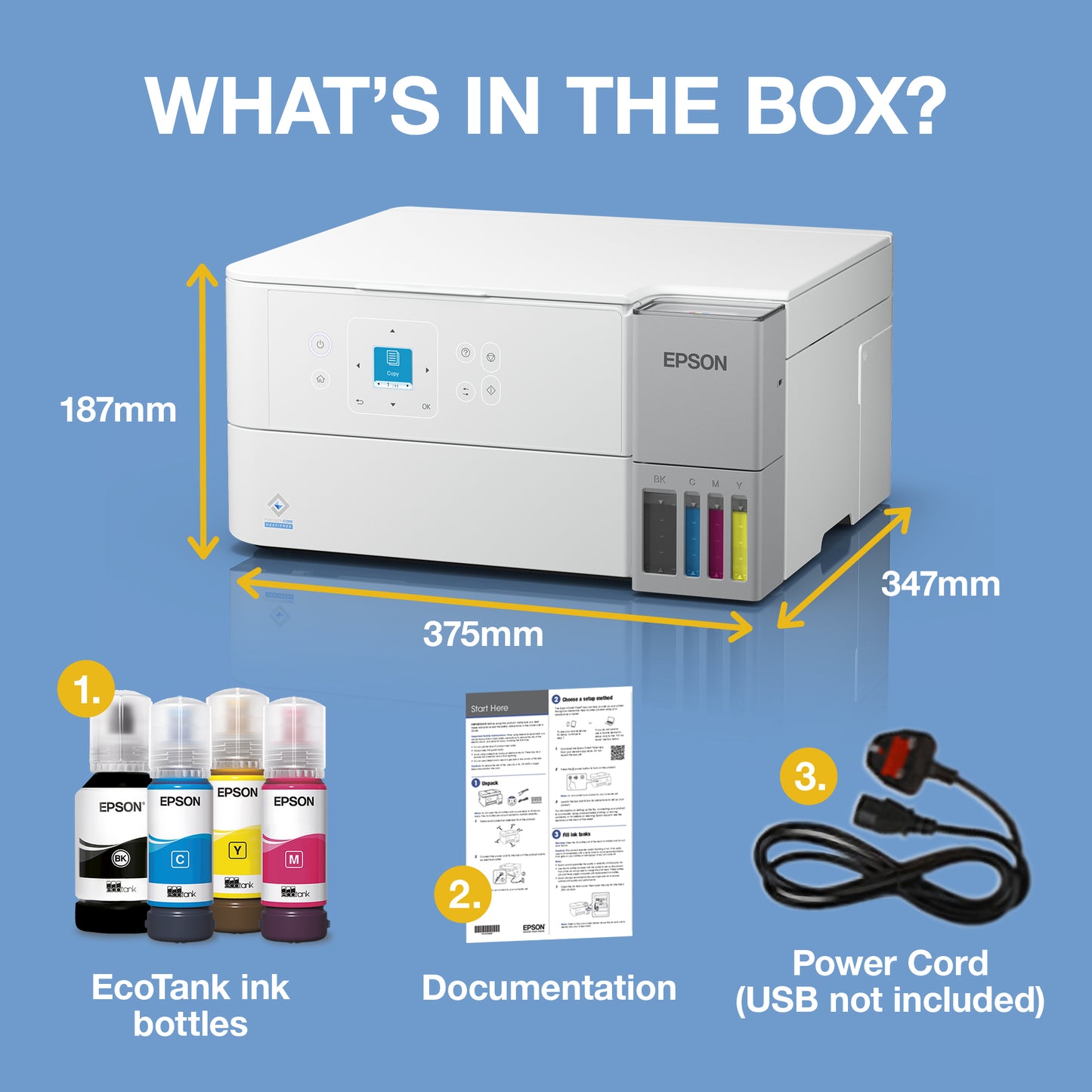 Epson EcoTank ET-2956 Printer