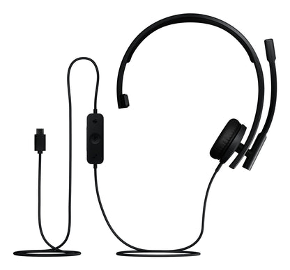 Logitech H570E Headset Wired Head-band Office/Call center USB Type-C Black