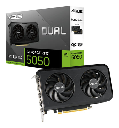 ASUS Dual GeForce RTX 5050 8GB GDDR6 Graphics Card
