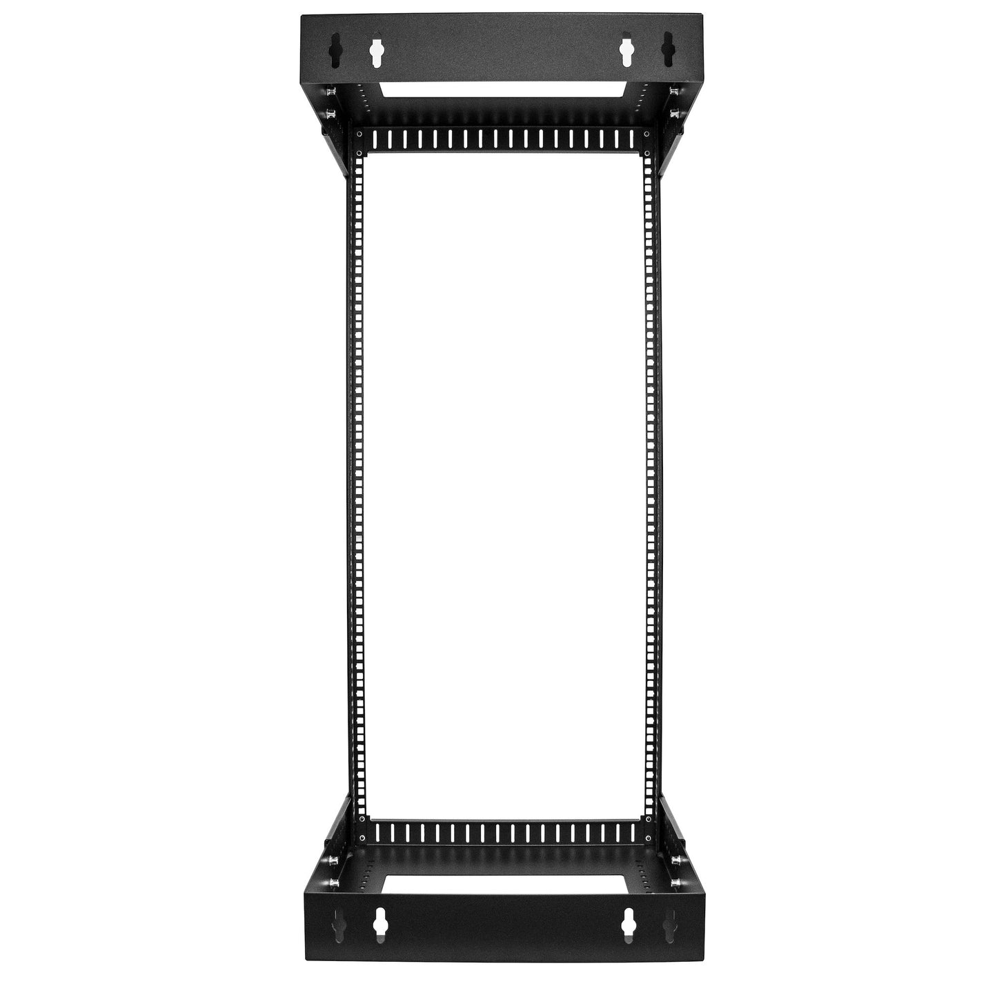 StarTech.com 2-Post 24U Heavy-Duty Wall Mount Network Rack, 19" Open Frame Server