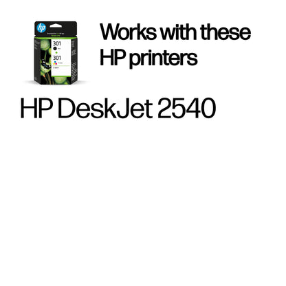 HP N9J72AE/301 Black Ink Cartridge