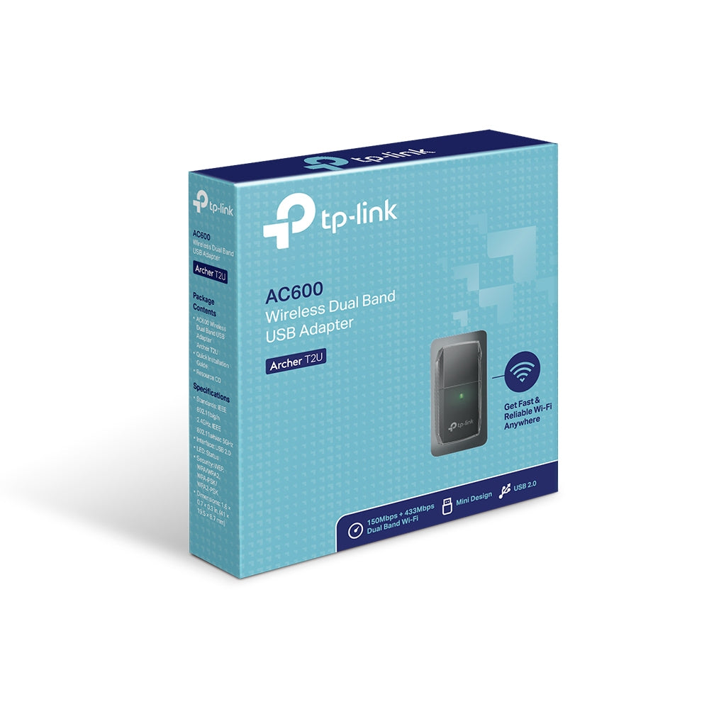 TP-LINK Archer T2U WLAN 600 Mbit/s Network Adapter