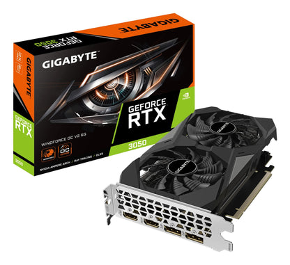 Gigabyte WINDFORCE OC GeForce RTX 3050 6GB GDDR6 Graphics Card