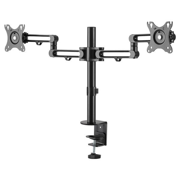 StarTech.com Desk Mount Dual Monitor Arm - Desk Clamp VESA Compatible Monitor Mount