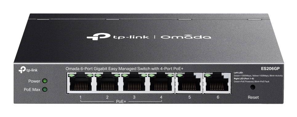 TP-LINK Omada ES206GP network switch PoE