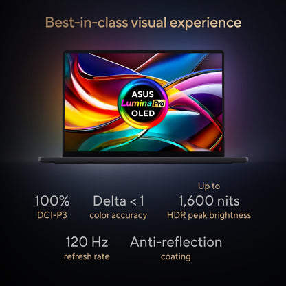 ASUS ProArt P16 H7606WX-SE001W Copilot+ PC 16" 64GB 4TB SSD Laptop