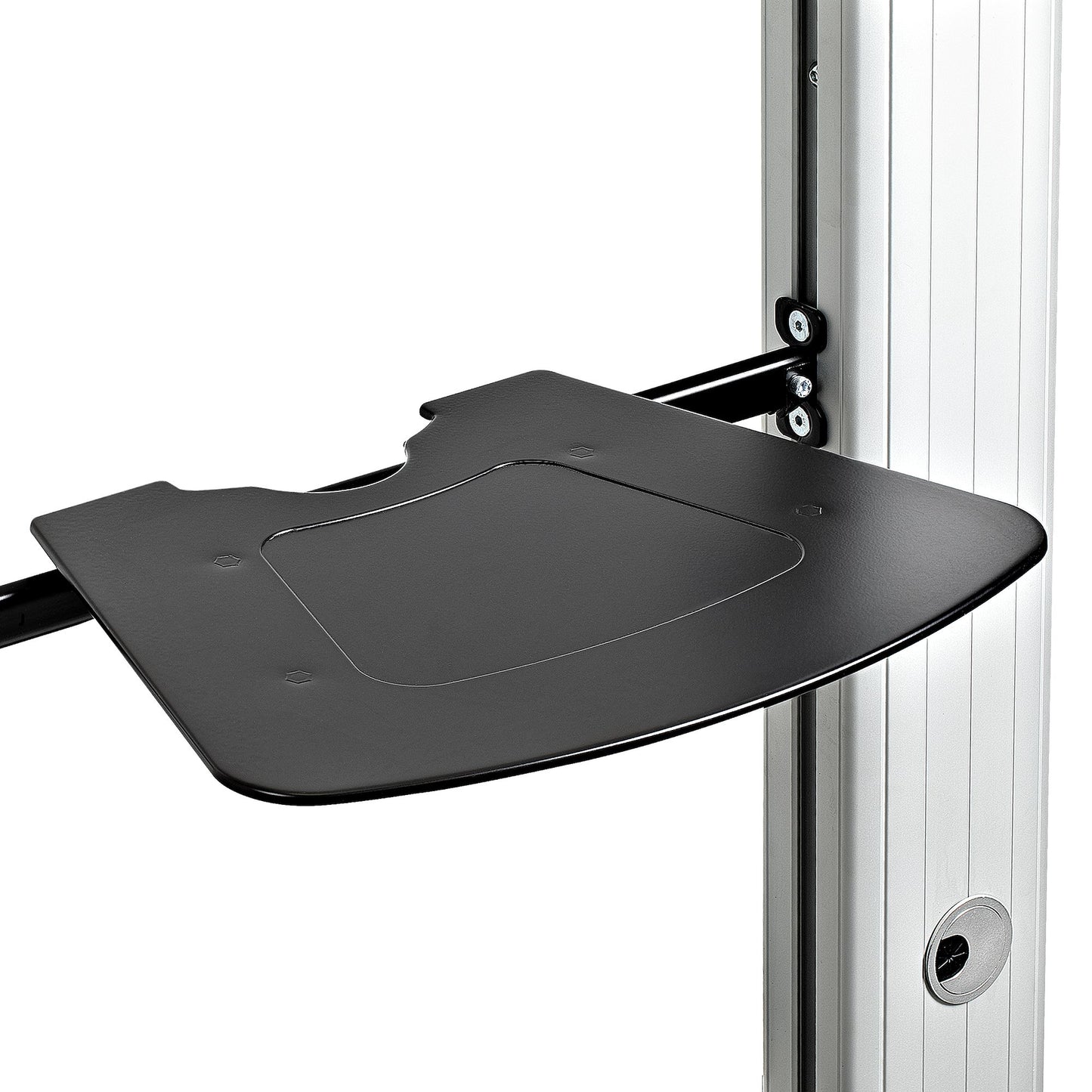 StarTech.com Dual TV Cart for 37-60in VESA TVs up to 110lb/50kg each - Height Mount