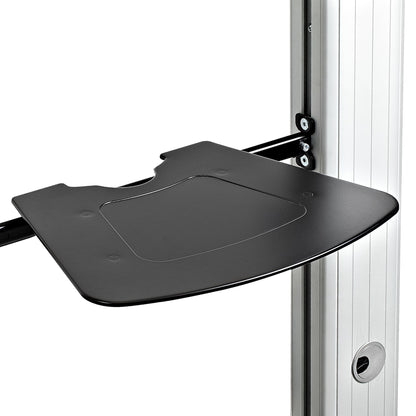StarTech.com Dual TV Cart for 37-60in VESA TVs up to 110lb/50kg each - Height Mount