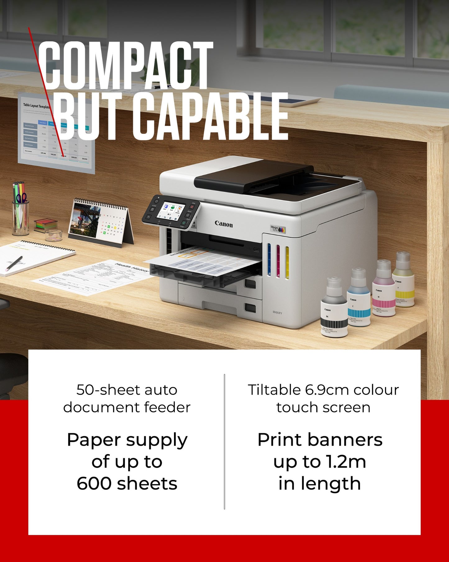 Canon MAXIFY GX7150 Inkjet A4 600 x 1200 DPI Wi-Fi Printer