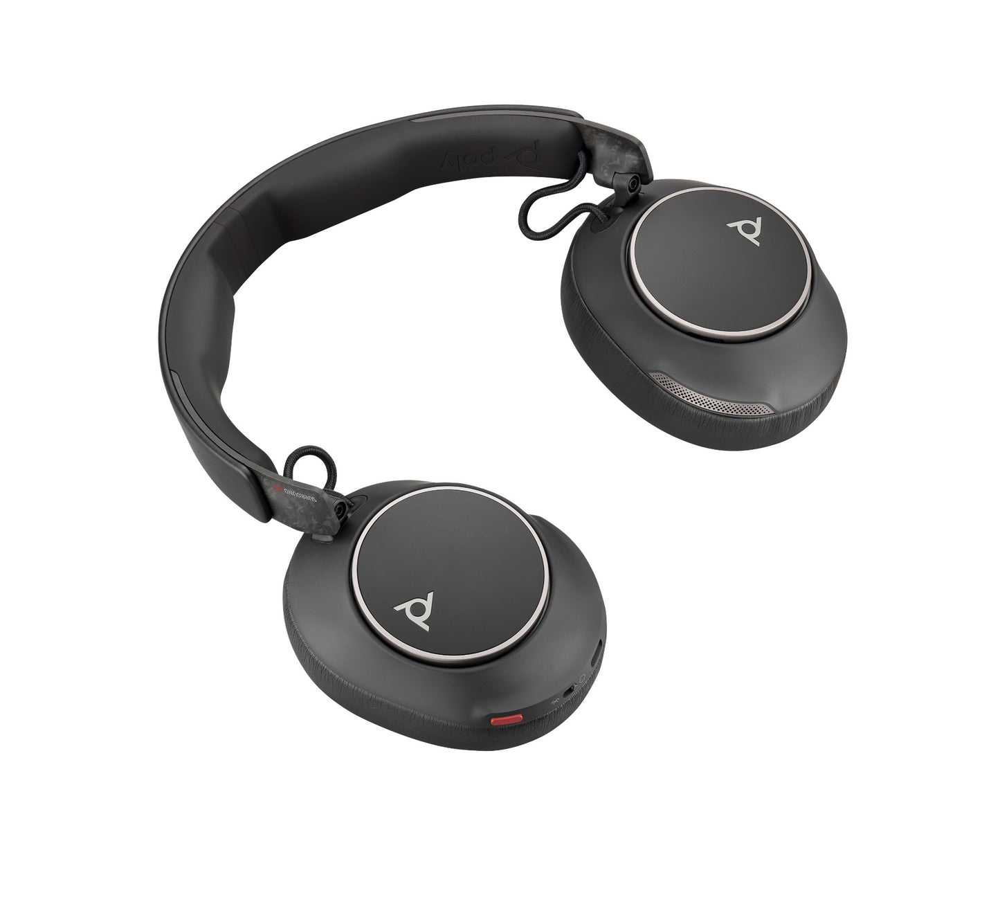 HP Poly Voyager Surround 80 UC USB-C Headset +USB-C/A Adapter