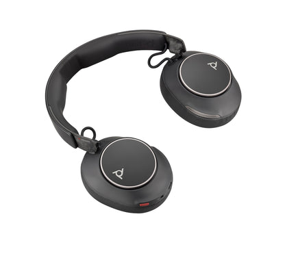 HP Poly Voyager Surround 80 UC USB-C Headset +USB-C/A Adapter