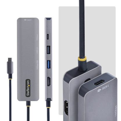StarTech.com Multiport Adapter PD USB-C Docking Station 140W (164B)
