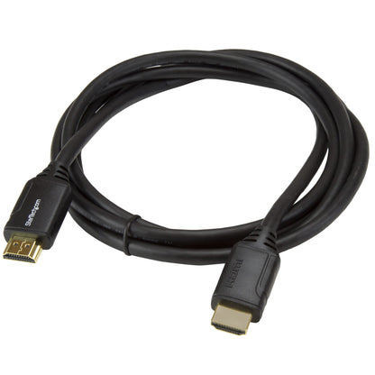 StarTech.com 6ft (2m) Premium Certified HDMI 2.0 Cable with Ethernet - High Speed