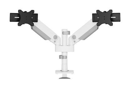 Neomounts DS65S-950WH2 Monitor arm 24-34" - gas spring - Topfix - multi-adjustable