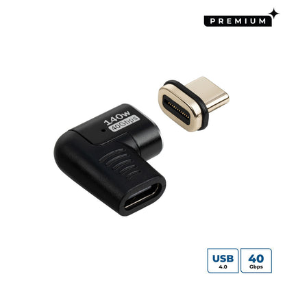 Microconnect MC-USB4CCMF-MAGNETIC USB cable USB4 Gen 3x2 0 m USB C Black