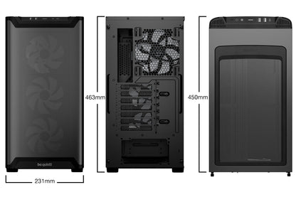 be quiet! Pure Base 501 LX Black Midi Tower PC Case