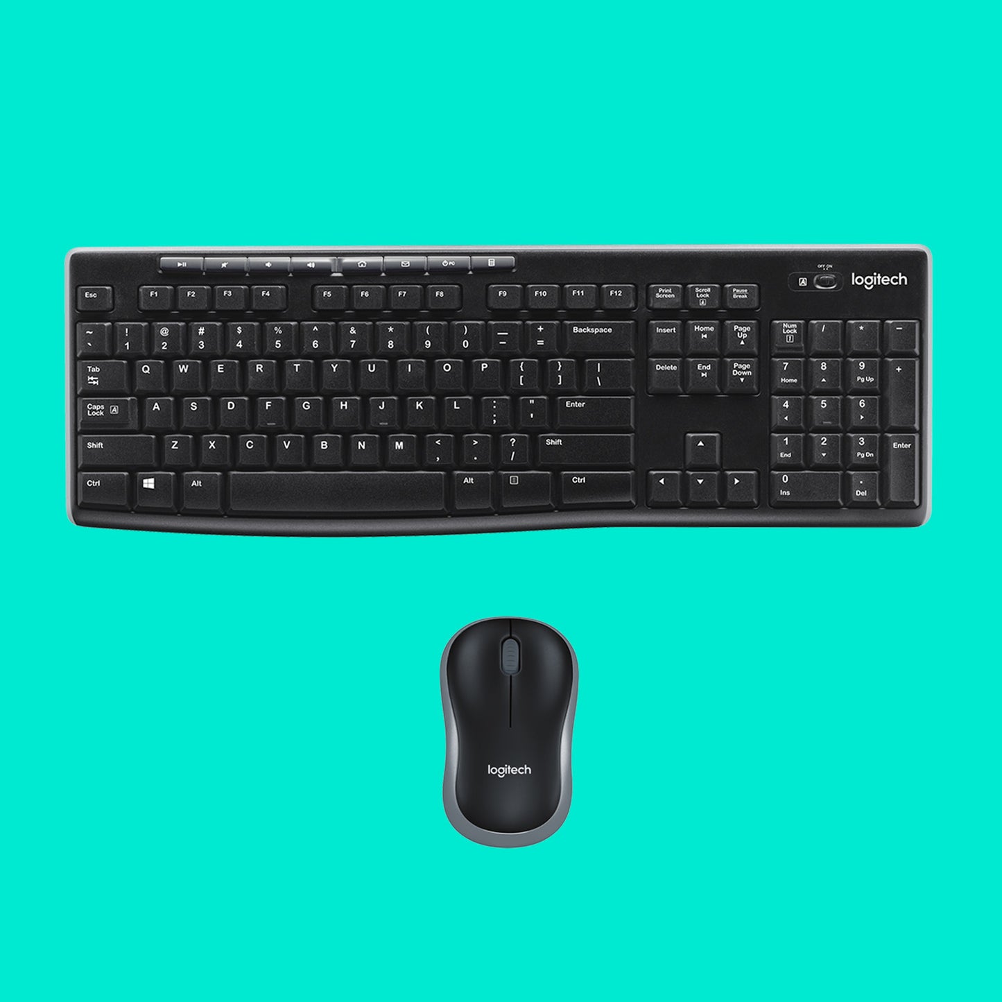 Logitech MK270 included Home Wireless Keyboard & Mouse Combo