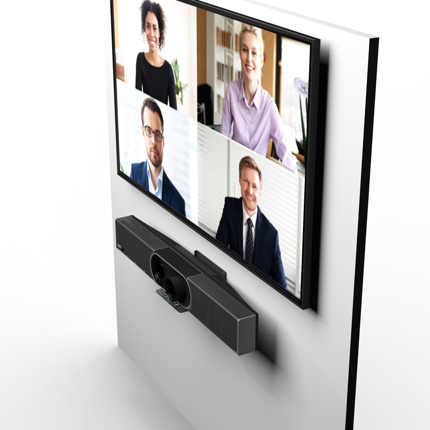 Yealink VCS-TVMount2 Wall mount Black Webcam