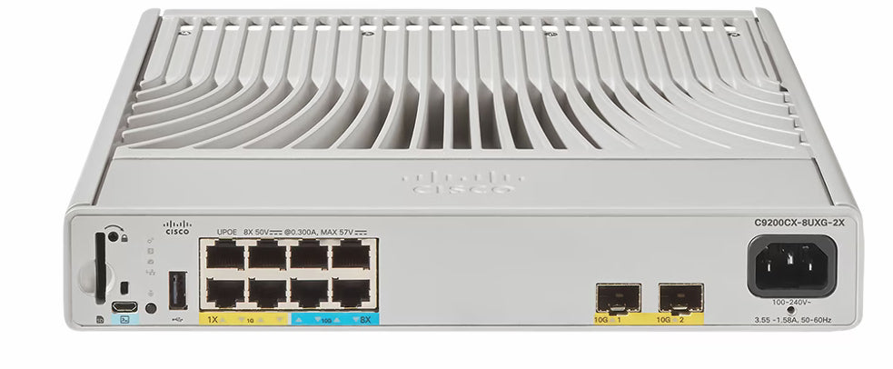Cisco Catalyst C9200CX-8UXG-2X-E network switch PoE